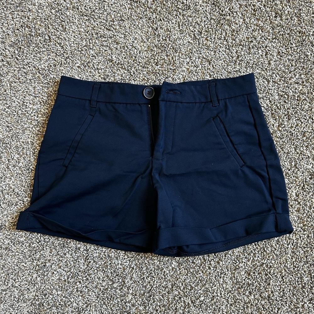 MANGO navy shorts